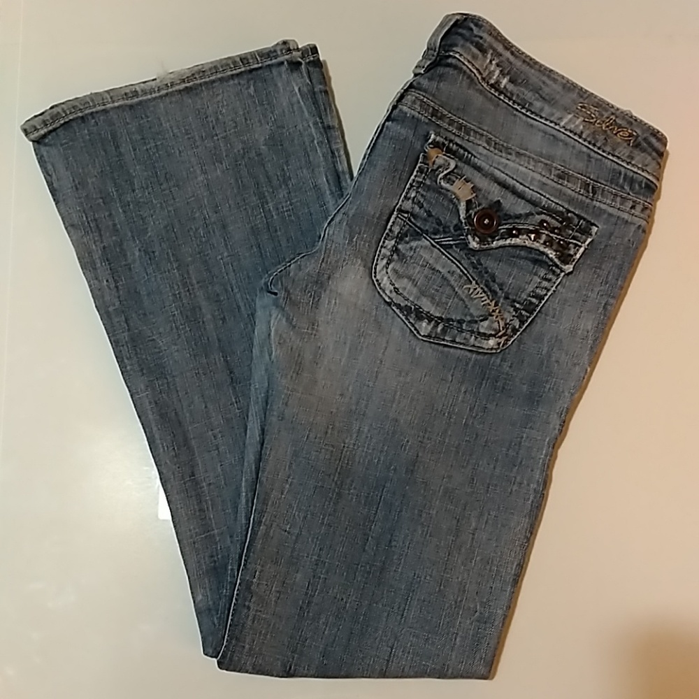 Silver blue jeans size W27L31